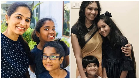 Dr_Aarthi_and_Dr_Divya with their kids