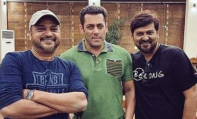 Sajid-Wajid with Salman Khan
