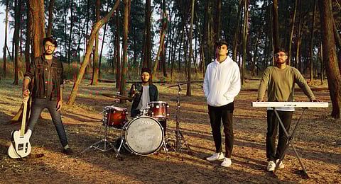 Kaleb Shaji, Steve Kurian, Aryaendra Shekhar and Sunil George from The Western Ghats 