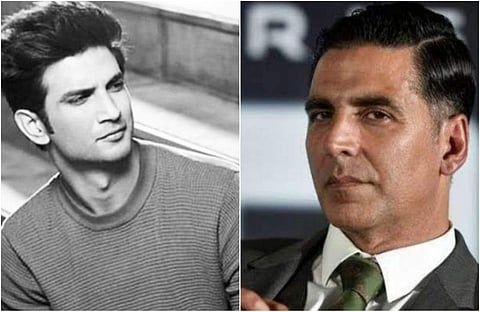 Sushant Singh Rajpur and Akshay Kumar