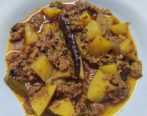 Aloo Keema Curry