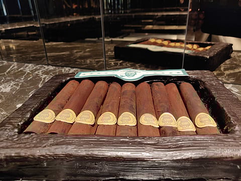Chocolate cigars