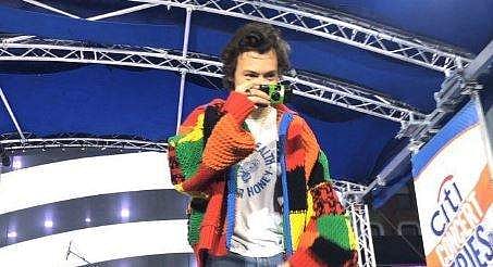 Harry's JW Anderson cardigan is iconic!