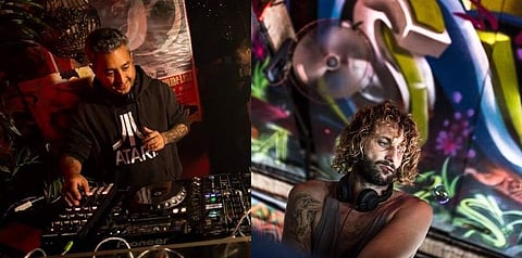 Ash Roy (L) and Just Julien have both worked on Triptower Remixed