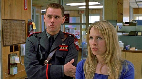Jim Carrey and Renee Zellweger in Me, Myself & Irene