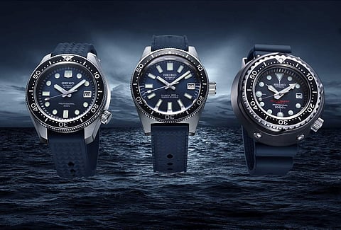 Re-creations of Seiko's diver's watches