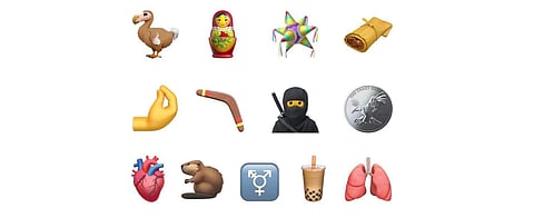 New Apple emojis