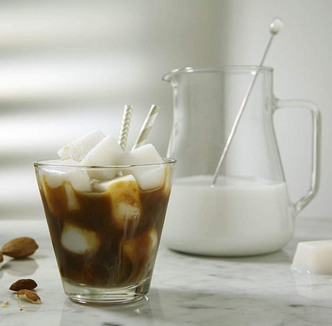 Almond cold brew