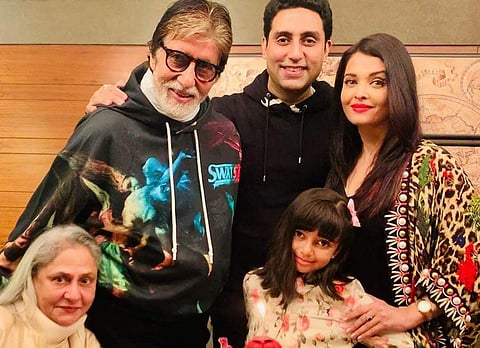 Megastar Amitabh Bachchan got emotional on Monday after his daughter-in-law, actress Aishwarya Rai Bachchan, and grand-daughter Aaradhya got discharged from hospital after testing negative for COVID-1