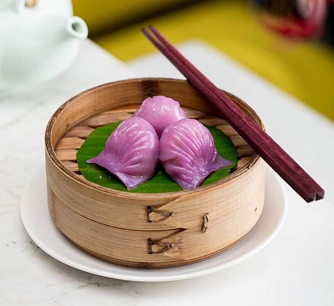 Chicken Coriander Dumplings by Yauatcha