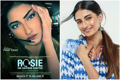 Veteran television actress Shweta Tiwari’s daughter, Palak Tiwari, makes film debut with Rosie: The Saffron Chapter.  