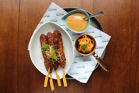 Recipe: These Thai Red Curry Baby Corn Skewers are crunchy and fab!