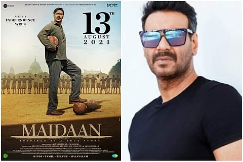 A story of self-belief, Maidaan will see Ajay Devgn playing the architect of modern Indian football, Syed Abdul Rahim
