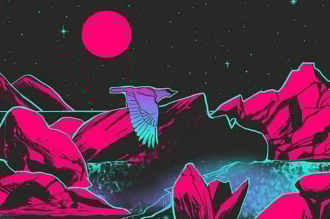 The album art for Frnds & Fmly ’20. By Pardafash