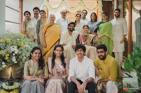 Rana and Miheeka with family