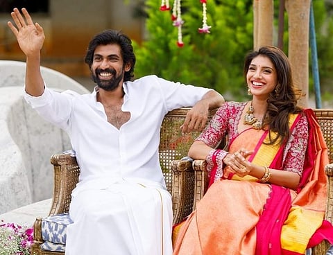 Rana and Miheeka (IANS)