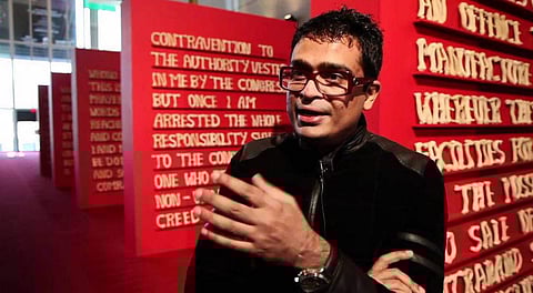 Jitish Kallat talks about his quarantine work routines