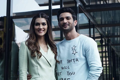 Sushant & Kriti Sanon by Sourendra Kumar Das