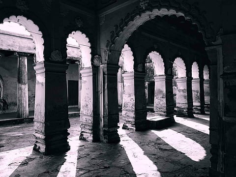 A glimpse of the audio-visual show