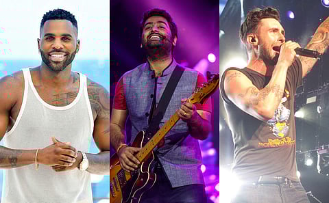 Jason Derulo, Arijit Singh & Adam Levine