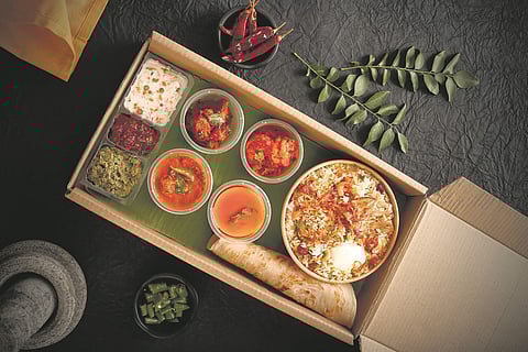 Thalassery biryani in a Bento Box? This menu delivers comfort packaged with dollops of innovation