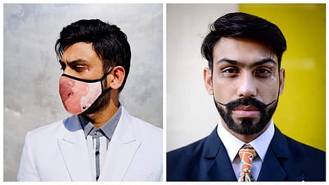 Vitiligo Masks by Saran Kohli