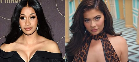 Cardi B and Kylie Jenner