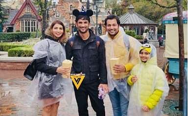 Sushant with fans in Paris