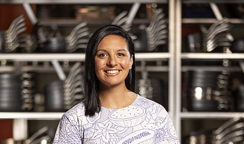 Dani Venn talks about social distancing on the MasterChef Australia set 