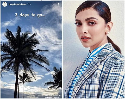 Bollywood actress Deepika Padukone is in Goa and geared up to shoot for her upcoming yet-untitled film, directed by Shakun Batra.