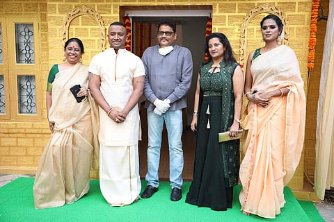 Shanthi, Karun, K S Ravikumar & Susan at the Beautifull Chaos launch