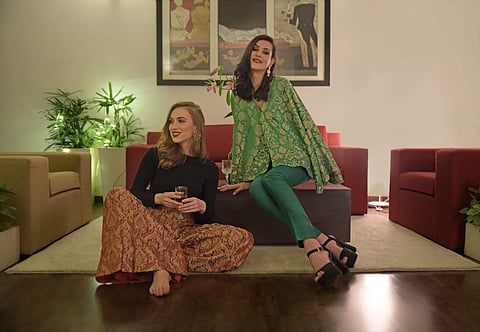 Celeste, a new vertical from Talking Threads by Pearl Uppal