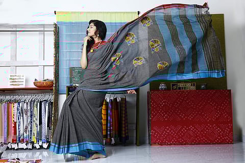 Ready to drape a heritage weave?