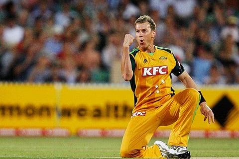 Brett Lee (Image courtesy: ICC Twitter)
