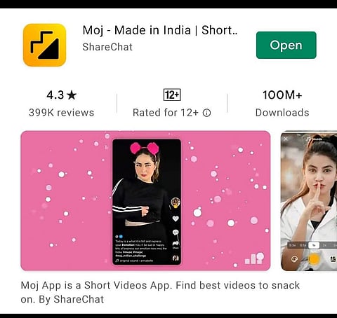 Moj crosses 100mn downloads on Google Play Store