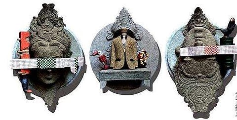 Art by Bibhu Nath. Image Courtesy: Shrishti Art Gallery's Instagram Page