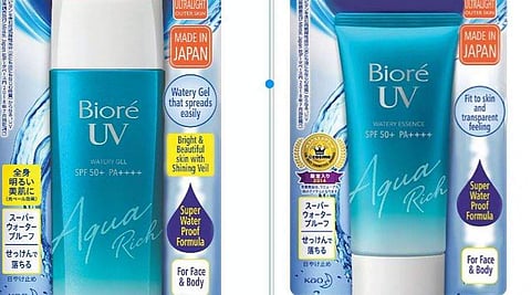 Sunscreens from Bioré