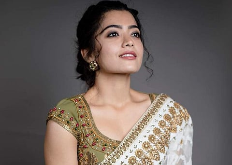 Rashmika Mandana in a photo shoot. Courtesy: Internet