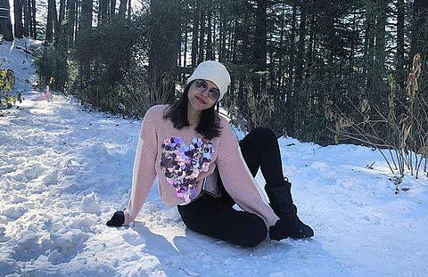 Kajal Aggarwal in Shimla, Image: Her Instagram