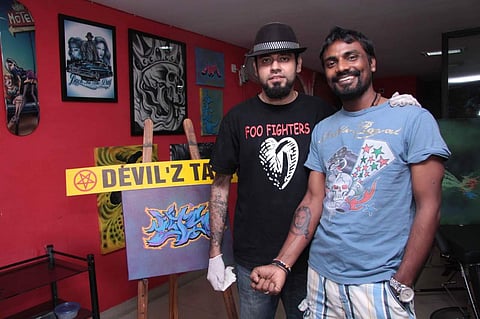 Lokesh with Remo D'Souza