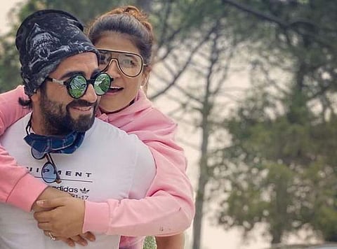Ayushmann with Tahira