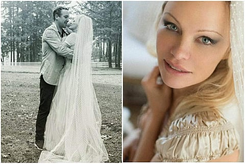 Pamela Anderson ties the knot with her bodyguard Dan Hayhurst  (Image courtesy: Heather Ross, Instagram/@naturaleclectic)