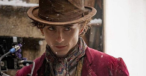Timothee Chalamet's first look from Wonka out