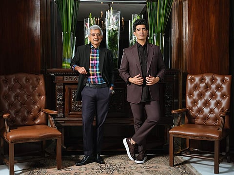 Manish Malhotra and Darshan Mehta (MD & CEO – Reliance Brands Limited)