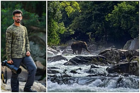 Wildlife photographer Vignesh B Sivan