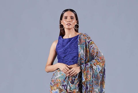 Antheia Draped Sari
