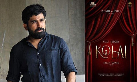 Vijay Antony's next film is with director Balaji Kumar titled Kolai
