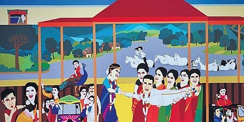 re Wedding Fun’, 2021 by Farhad Husain