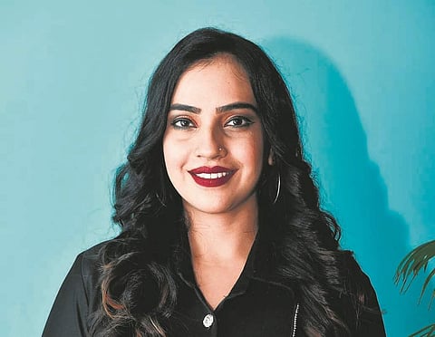 Deepika at the launch of Virtue Salon