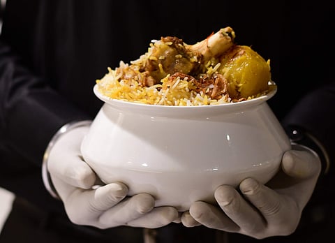 Karim's mutton biryani